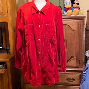 Burnt Orange Cover Jacket